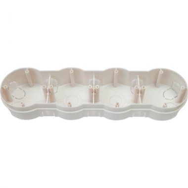 Фотография товара 'Bylectrica Коробка монтажная при скрытой разводке (для бетона и кирпича, 292х79х41,5 мм), К-226'