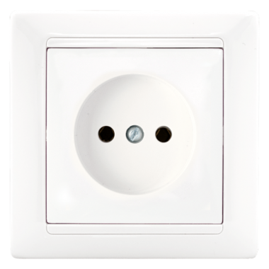 Фотография товара 'Bylectrica Розетка 1-местная СУ без заземляющего контакта, серия СТИЛЬ, РС16-305'