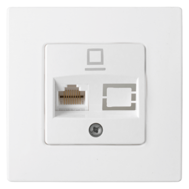 Фотография товара 'Bylectrica Розетка компьютерная, серия МАСТЕР, РК18-5011'