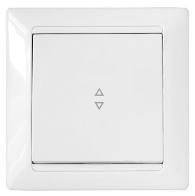 Фотография товара 'Bylectrica Выключатель 1-клавишный СУ проходной, серия СТИЛЬ, С610-807'