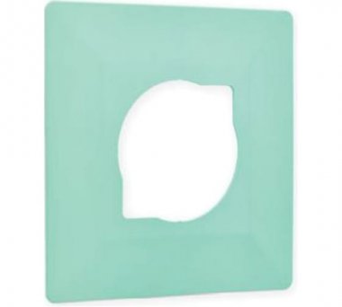 Фотография товара 'Bylectrica Рамка декоративная (накладка под выключатель), ЮЛИГ.735212.410 с/зеленый'