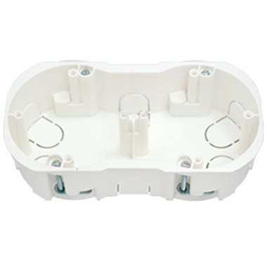 Фотография товара 'Bylectrica Коробка для 2-х местной рамочно-узловой сборки гипсокартон (155х76х45,5 мм), К-219'