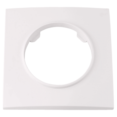 Фотография товара 'Bylectrica Рамка 1-х местная, квадрат серия ПРОВАНС квадрат, ЮЛИГ.735212.493 перламутр'