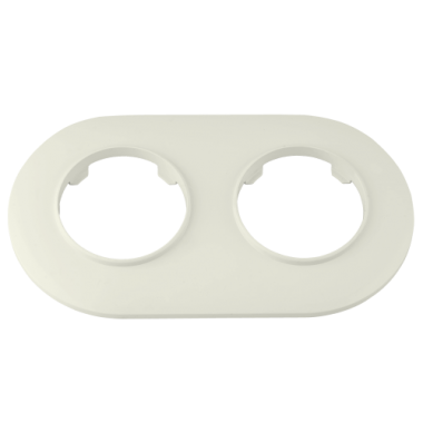 Фотография товара 'Bylectrica Рамка 2-х местная, круг, серия ПРОВАНС круг, ЮЛИГ.735212.499 бежевый'