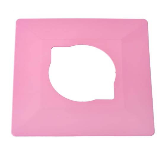 Фотография товара 'Bylectrica Рамка декоративная (накладка под выключатель), ЮЛИГ.735212.410 розовый'