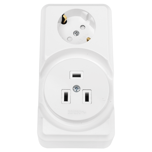 Фотография товара 'Bylectrica Розетка к электроплите комбинированная (32А+16А с заземляющим контактом) ОУ, 250В, БРА32-016'