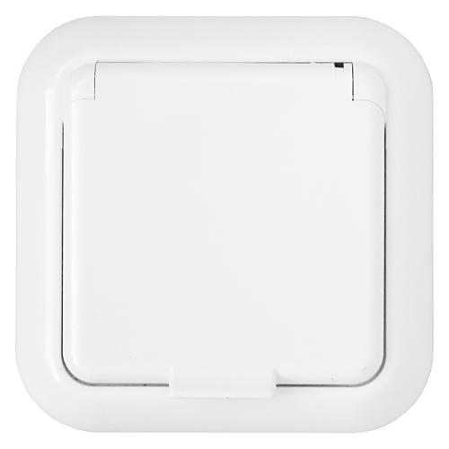 Фотография товара 'Bylectrica Розетка 1-местная СУ с заземляющим контактом IP44, серия ГАРМОНИЯ, РС16-289'