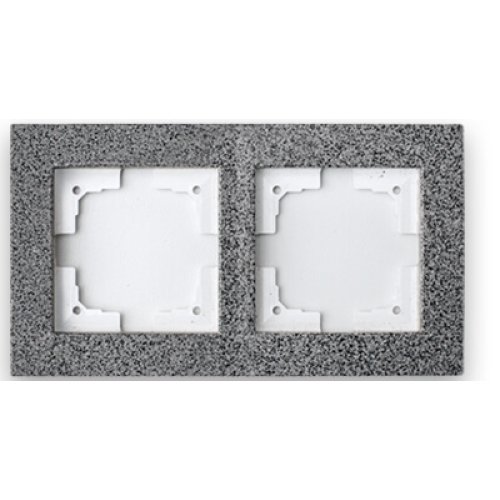 Фотография товара 'Bylectrica Рамка 2-х местная, серия СТИЛЬ-ЭЛИТ, ЮЛИГ.686251.112 морфей'