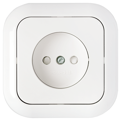 Фотография товара 'Bylectrica Розетка 1-местная СУ со шторками, серия ГАРМОНИЯ, РС16-252'