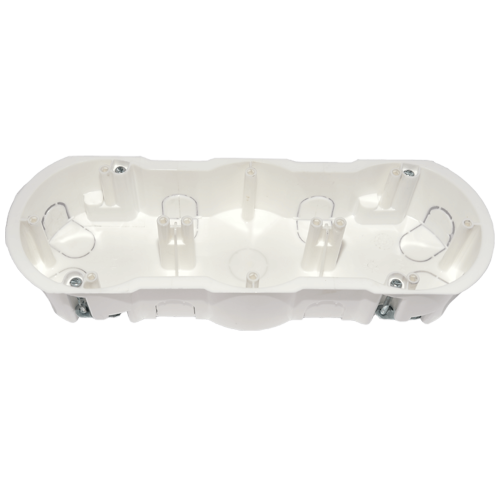 Фотография товара 'Bylectrica Коробка для 3-х местной рамочно-узловой сборки гипсокартон (226х76х45,5 мм), К-220'