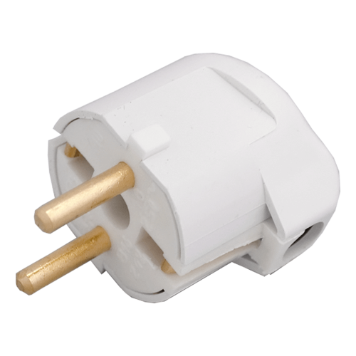 Фотография товара 'Bylectrica Вилка с боковым подводом провода с заземляющим контактом, 16А, В16-242'