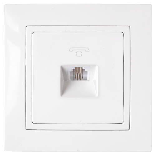 Фотография товара 'Bylectrica Розетка Телефонная, серия УЮТ, ТР4-048'