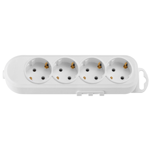 Фотография товара 'Bylectrica Розетка переносная 4-местная с суппортом, Р16-9182'