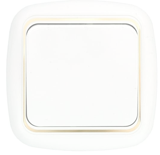 Фотография товара 'Bylectrica Выключатель 1-клавишный, скрытая установка, 6А, проходной, серия ГАРМОНИЯ ЛЮКС, С66-173 з'