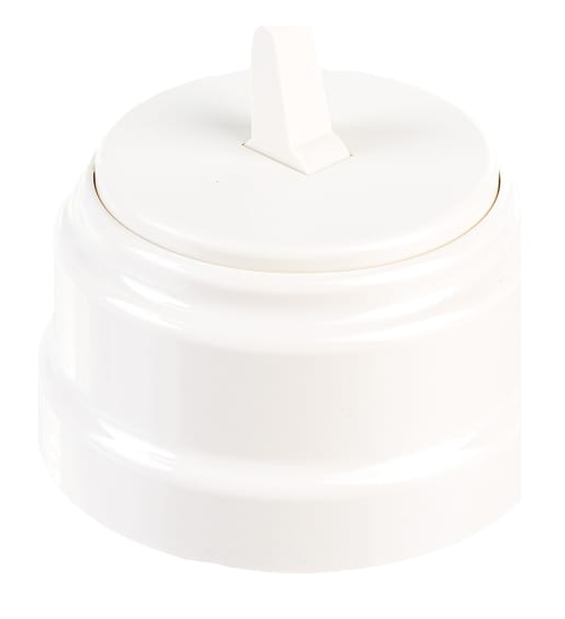 Фотография товара 'Bylectrica Выключатель 1-клавишный тумблерный (10А) ОУ, серия РЕТРО, А110-2203 бежевый'