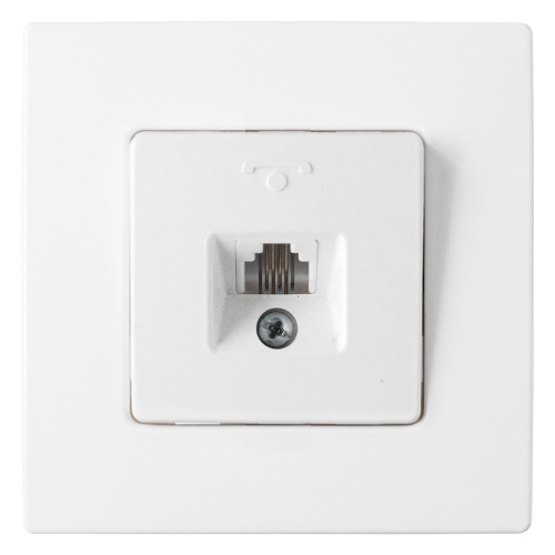 Фотография товара 'Bylectrica Розетка телефонная, серия МАСТЕР, ТР4-5001'