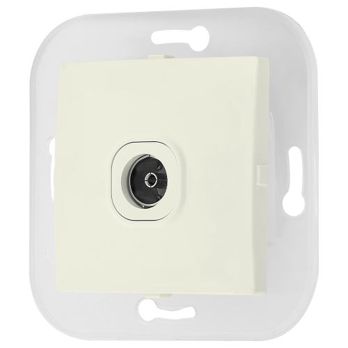 Фотография товара 'Bylectrica Механизм розетки телевизионной, серия УЮТ, ТР-047 бежевый'