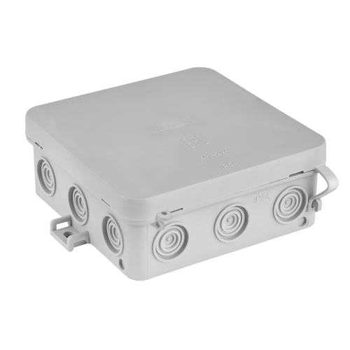 Фотография товара 'Bylectrica Коробка монтажная КМ-294 (ОП серая IP54) 115х112х43, КМ-294'