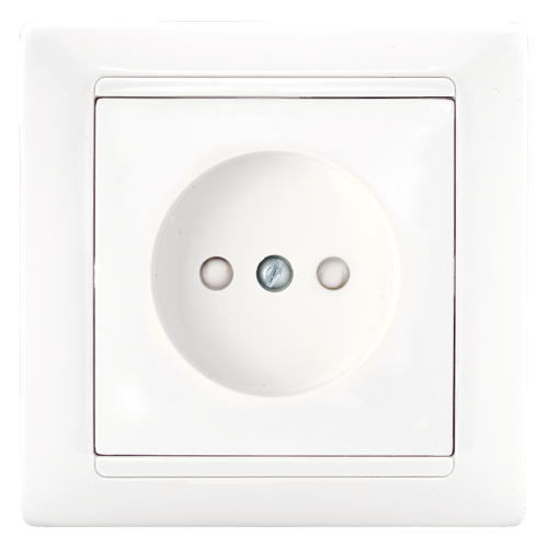 Фотография товара 'Bylectrica Розетка 1-местная СУ со шторками, серия СТИЛЬ, РС16-316'