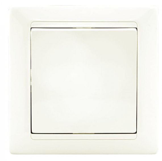 Фотография товара 'Bylectrica Выключатель 1-клавишный СУ с самовозвратом, серия СТИЛЬ, С110-896 бежевый'