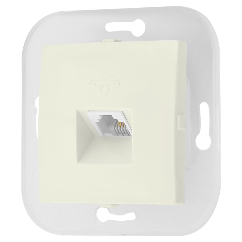 Фотография товара 'Bylectrica Механизм розетки телефонной, серия УЮТ, ТР4-049 бежевый'