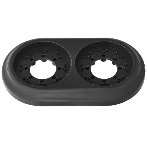 Фотография товара 'Bylectrica Рамка 2-местная, серия РЕТРО, ЮЛИГ.735212.471 черный'