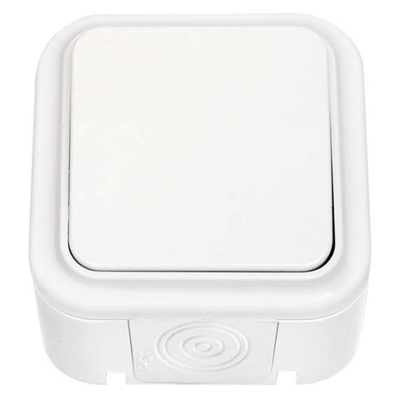 Фотография товара 'Bylectrica Выключатель одноклавишный ОУ IP44, А14-100'