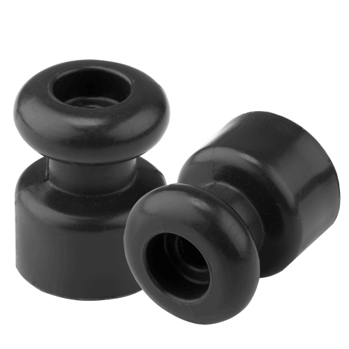 Фотография товара 'Bylectrica Изолятор для витых проводов, большой (уп.10шт.), серия РЕТРО, ЮЛИГ.757522.016 черный'