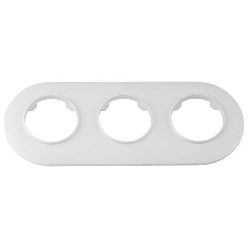 Фотография товара 'Bylectrica Рамка 3-х местная, круг, серия ПРОВАНС круг, ЮЛИГ.735212.501'