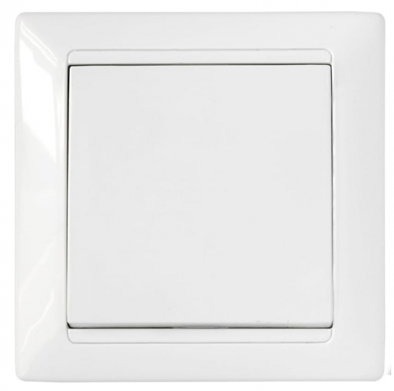 Фотография товара 'Bylectrica Выключатель 1-клавишный СУ, серия СТИЛЬ, С110-801'