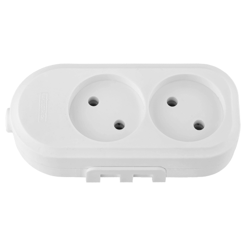 Фотография товара 'Bylectrica Розетка переносная 2-местная с суппортом, Р16-9141'