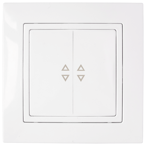 Фотография товара 'Bylectrica Выключатель 2-клавишный СУ проходной, серия УЮТ, С(6+6) 10-870'