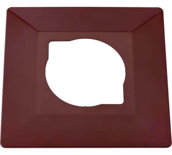 Фотография товара 'Bylectrica Рамка декоративная (накладка под выключатель), ЮЛИГ.735212.410шоколадный'