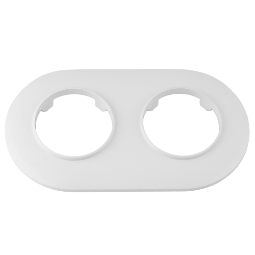 Фотография товара 'Bylectrica Рамка 2-х местная, круг, серия ПРОВАНС круг, ЮЛИГ.735212.499'