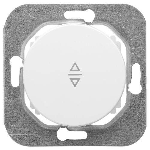 Фотография товара 'Bylectrica Механизм выключателя 1-клавишный перекрестный, СУ, серия ПРОВАНС, С6/2 10-3362'