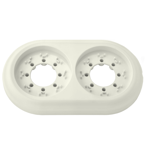 Фотография товара 'Bylectrica Рамка 2-местная, серия РЕТРО, ЮЛИГ.735212.471 бежевый'