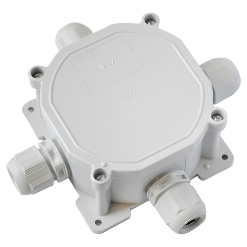 Фотография товара 'Bylectrica Коробка монтажная при открытой разводке (4 ввода) IP67, КМ-257'