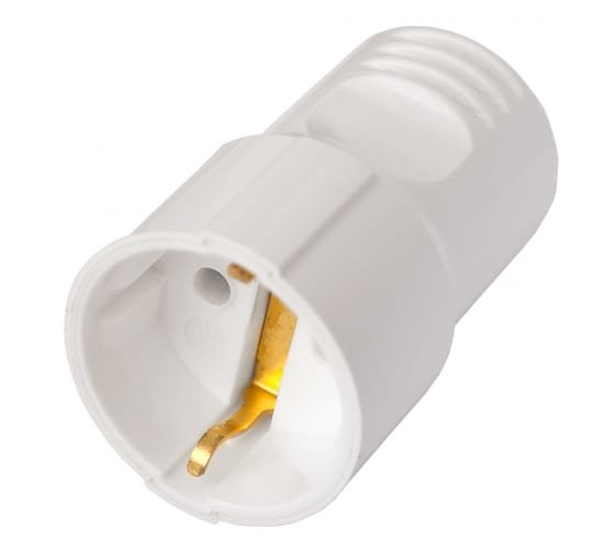 Фотография товара 'Bylectrica Розетка 1-местная разборная с заземляющим контактом переносная, Р16-380'