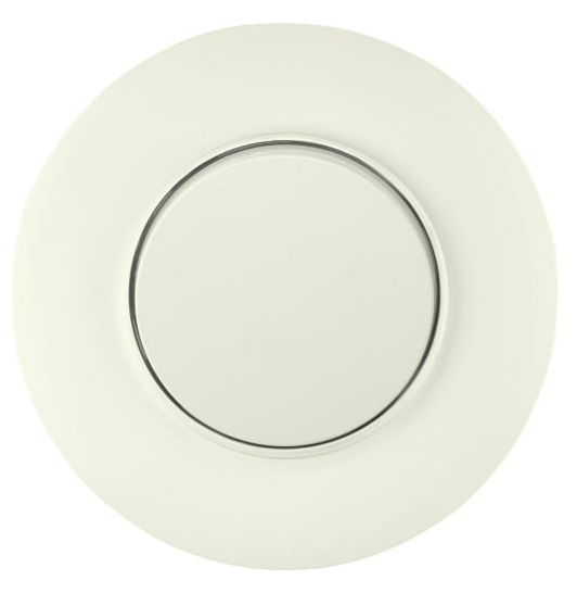 Фотография товара 'Bylectrica Выключатель 1-клавишный СУ, серия ПРОВАНС круг, С110-2401 бежевый'