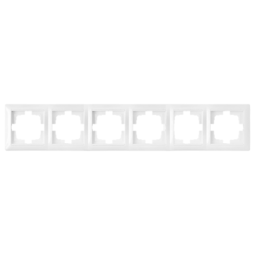 Фотография товара 'Bylectrica Рамка 6-х местная, серия СТИЛЬ, ЮЛИГ.735212.218'