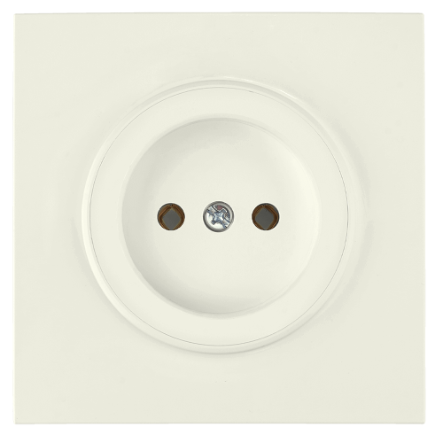 Фотография товара 'Bylectrica Розетка 1-местная СУ без заземляющего контакта, серия ПРОВАНС квадрат, РС16-0301 бежевый'