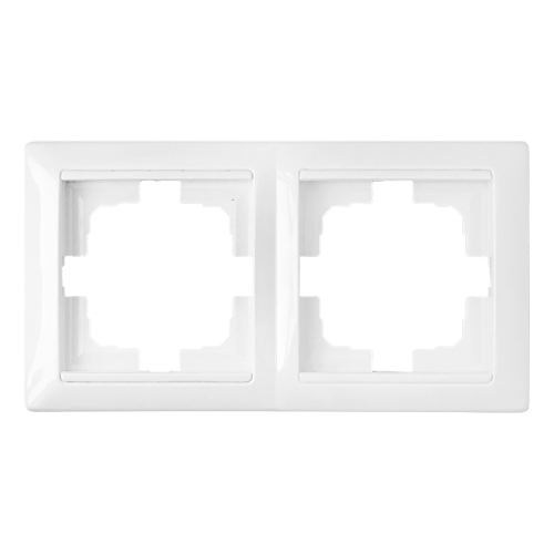 Фотография товара 'Bylectrica Рамка 2-х местная, серия СТИЛЬ, ЮЛИГ.735212.215'