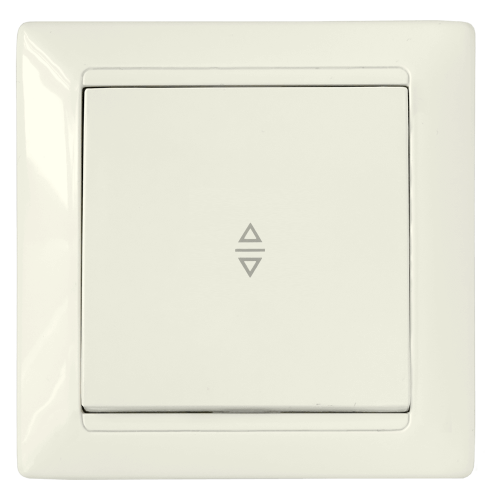 Фотография товара 'Bylectrica Выключатель 1-клавишный СУ перекрестный, серия СТИЛЬ, С6/2 10-825 бежевый'