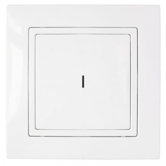 Фотография товара 'Bylectrica Выключатель 1-клавишный СУ с подсветкой, серия УЮТ, С110-866'