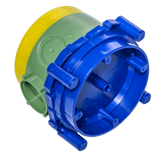 Фотография товара 'Bylectrica Коробка установочная с монтажным основанием для заливки в бетон 82,5х82,5х72,5 мм, К-411'