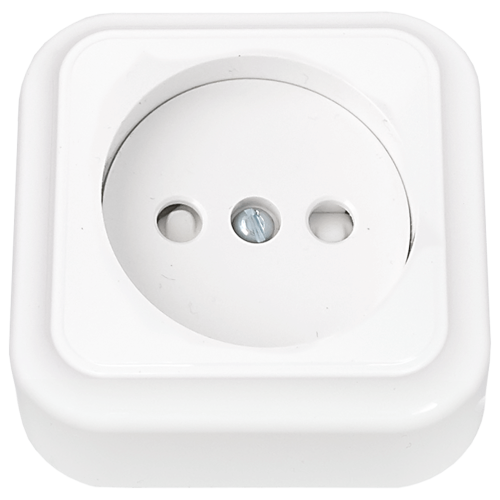 Фотография товара 'Bylectrica Розетка 1-местная ОУ со шторкой, серия ПРАЛЕСКА, РА16-279'