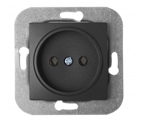 Фотография товара 'Bylectrica Механизм розетки, серия УЮТ, РС16-534 графит'