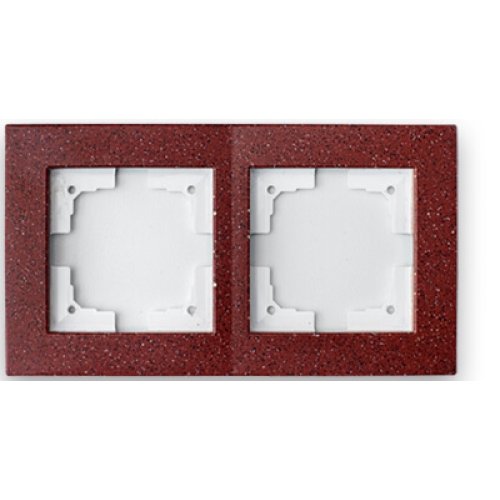 Фотография товара 'Bylectrica Рамка 2-х местная, серия СТИЛЬ-ЭЛИТ, ЮЛИГ.686251.112 агат'