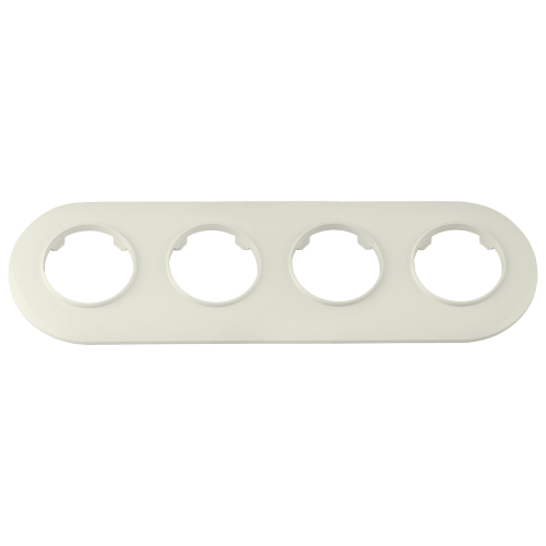 Фотография товара 'Bylectrica Рамка 4-х местная, круг, серия ПРОВАНС круг, ЮЛИГ.735212.503 бежевый'