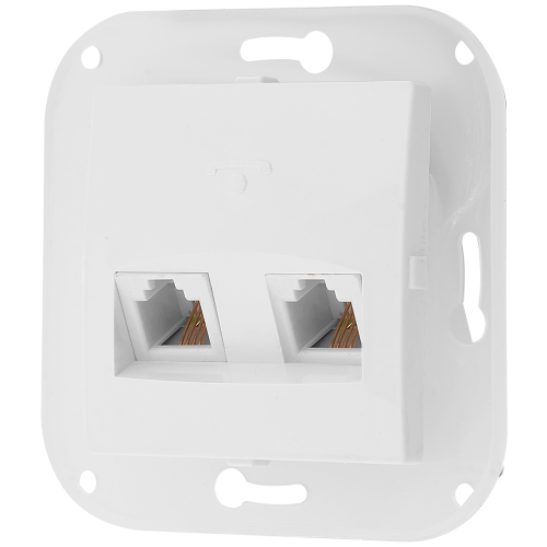 Фотография товара 'Bylectrica Механизм розетки телефонной 2 гнезда, серия УЮТ, ТР24-055'